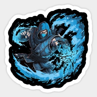 sub zero Sticker